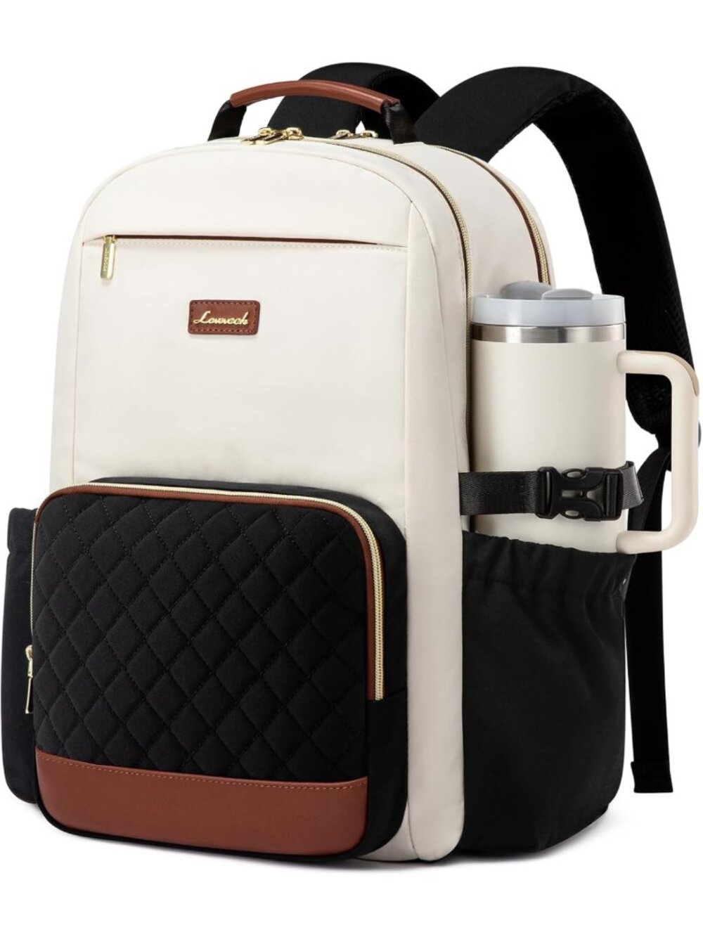 Stylish Waterproof Laptop Backpack for Women, Large Capacity, Perfect for Work
